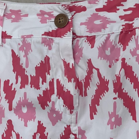 J. McLaughlin Mini Skirt White & Pink Size 0 - Picture 3 of 8